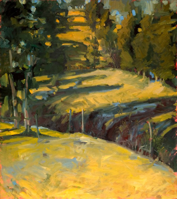 Layered Hillsides by Isabelle Abbot at Les Yeux du Monde Art Gallery