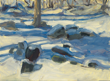 Snow and Sunlight by Isabelle Abbot at Les Yeux du Monde Art Gallery