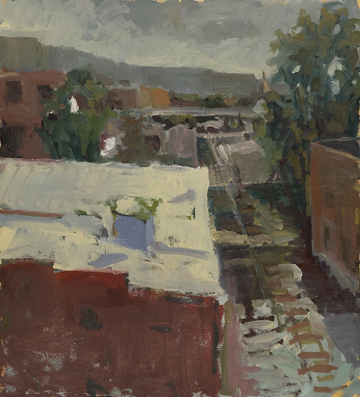 Water Street Looking East by Isabelle Abbot at Les Yeux du Monde Art Gallery