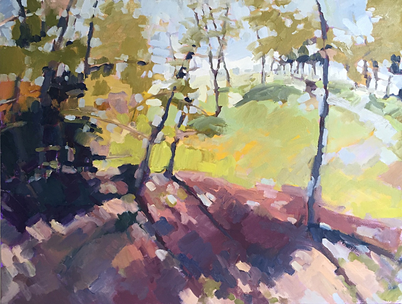Coming out of the Woods by Isabelle Abbot at Les Yeux du Monde Art Gallery