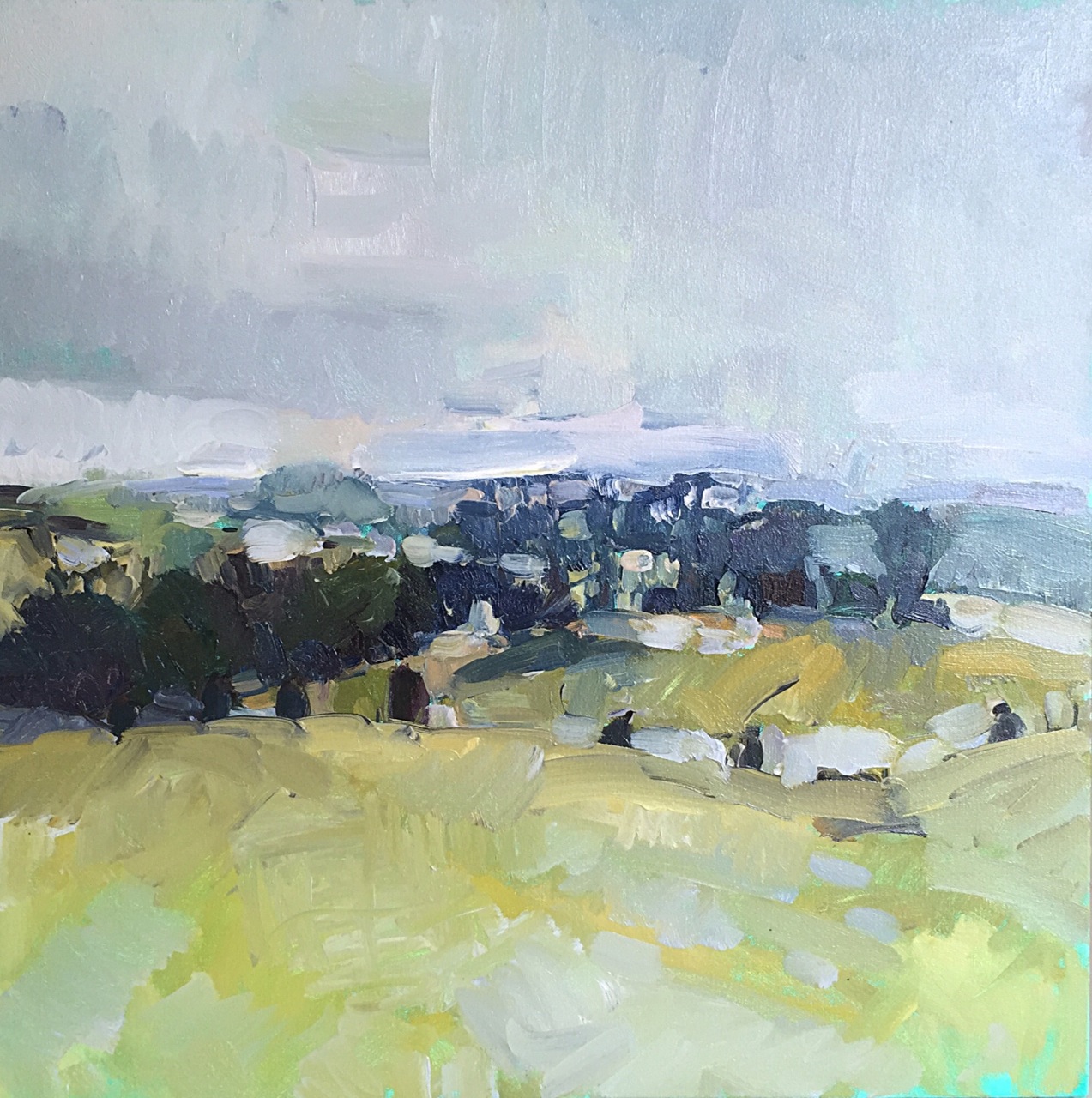 Passing Showers by Isabelle Abbot at Les Yeux du Monde Art Gallery
