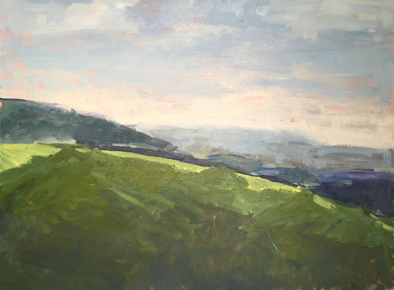 View from the Cabin Field by Isabelle Abbot at Les Yeux du Monde Art Gallery
