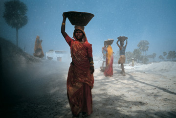 Women in Rock Quarry by William Albert Allard at Les Yeux du Monde Art Gallery