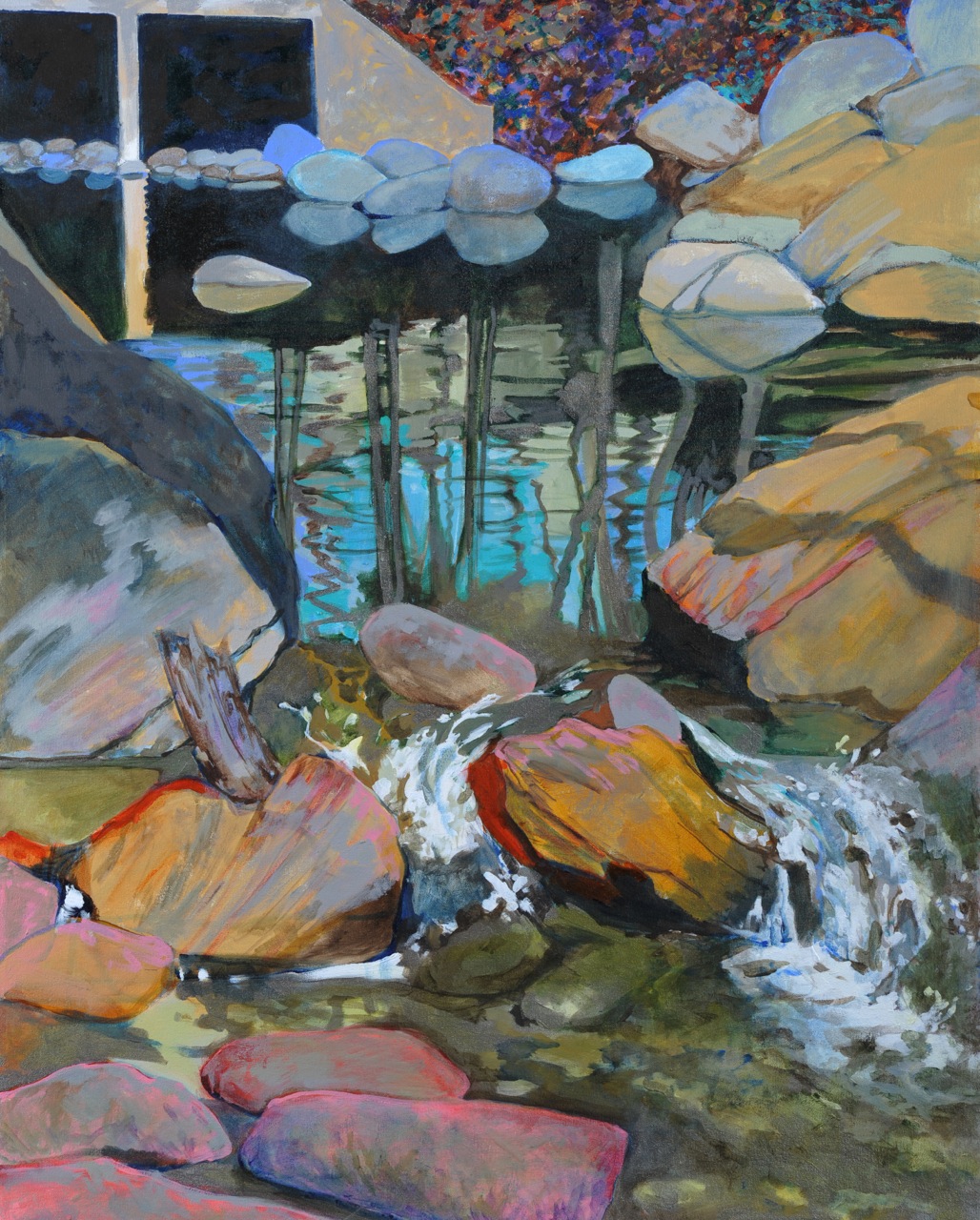 Greensboro Culvert by Elizabeth Bradford at Les Yeux du Monde Art Gallery