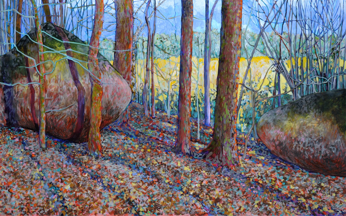 Pamela's Trail by Elizabeth Bradford at Les Yeux du Monde Art Gallery