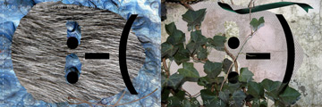 Emoticon Masks for Melpomene and Thalia #1 by Anne Chesnut