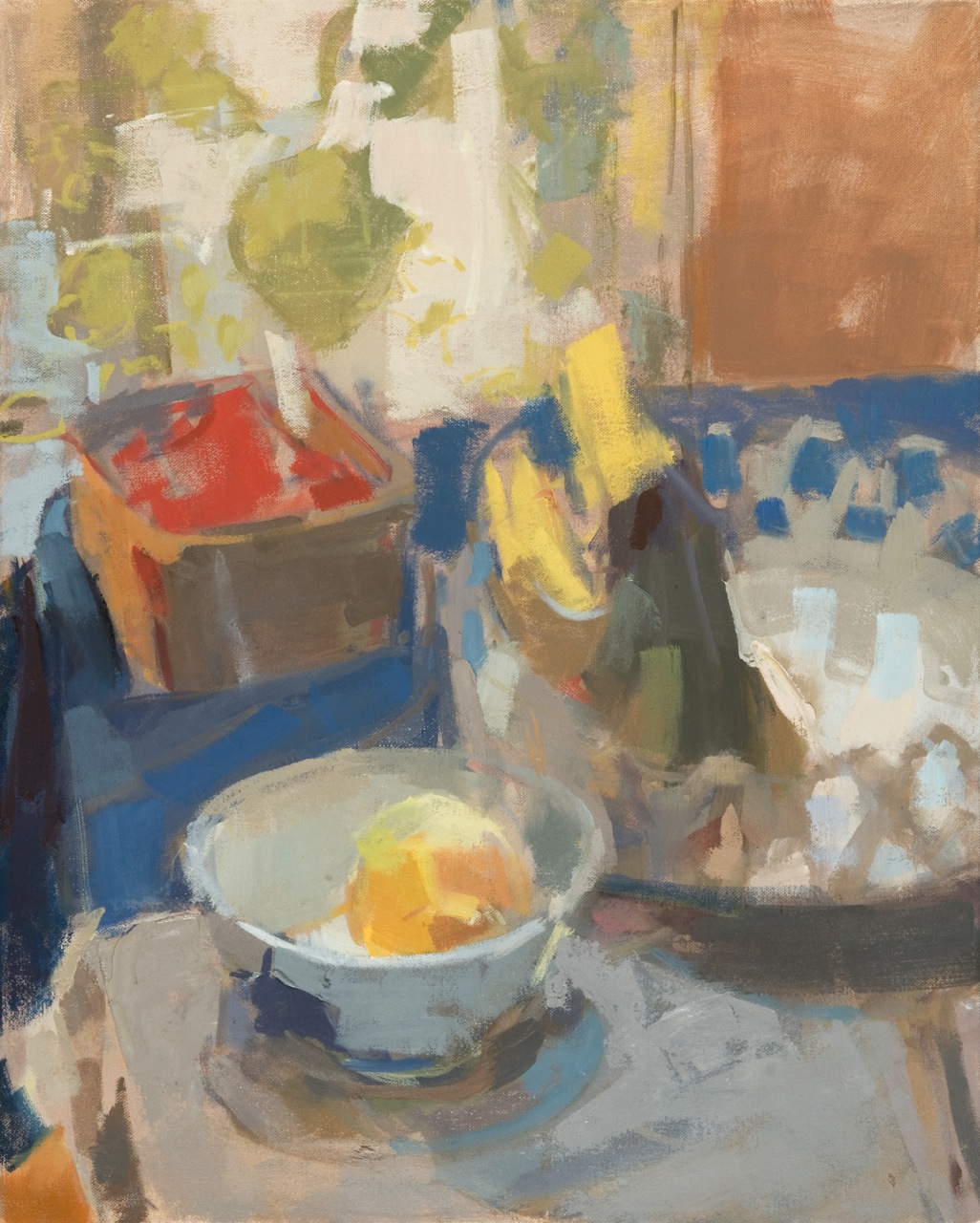 Bananas and Cherry Tomato by Jessie Coles at Les Yeux du Monde Art Gallery
