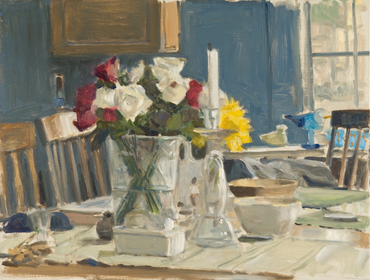 Birthday Flowers by Richard Crozier at Les Yeux du Monde Art Gallery