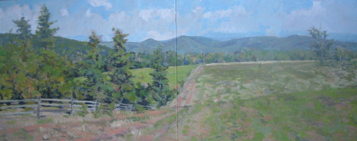 Albemarle County (Fox Ridge) by Richard Crozier at Les Yeux du Monde Art Gallery