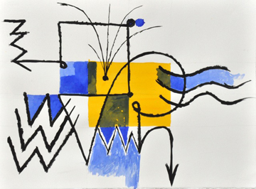 D2 (recovery) by Sanda Iliescu at Les Yeux du Monde Art Gallery