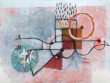 3A (recovery) by Sanda Iliescu at Les Yeux du Monde Art Gallery