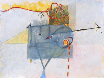 4A (recovery) by Sanda Iliescu at Les Yeux du Monde Art Gallery
