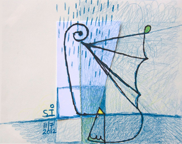 C4 (recovery) by Sanda Iliescu at Les Yeux du Monde Art Gallery