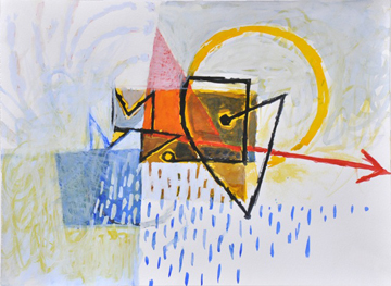 B5 (recovery) by Sanda Iliescu at Les Yeux du Monde Art Gallery