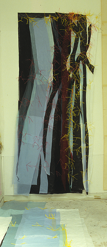 Trash Bag Tree by Sanda Iliescu at Les Yeux du Monde Gallery