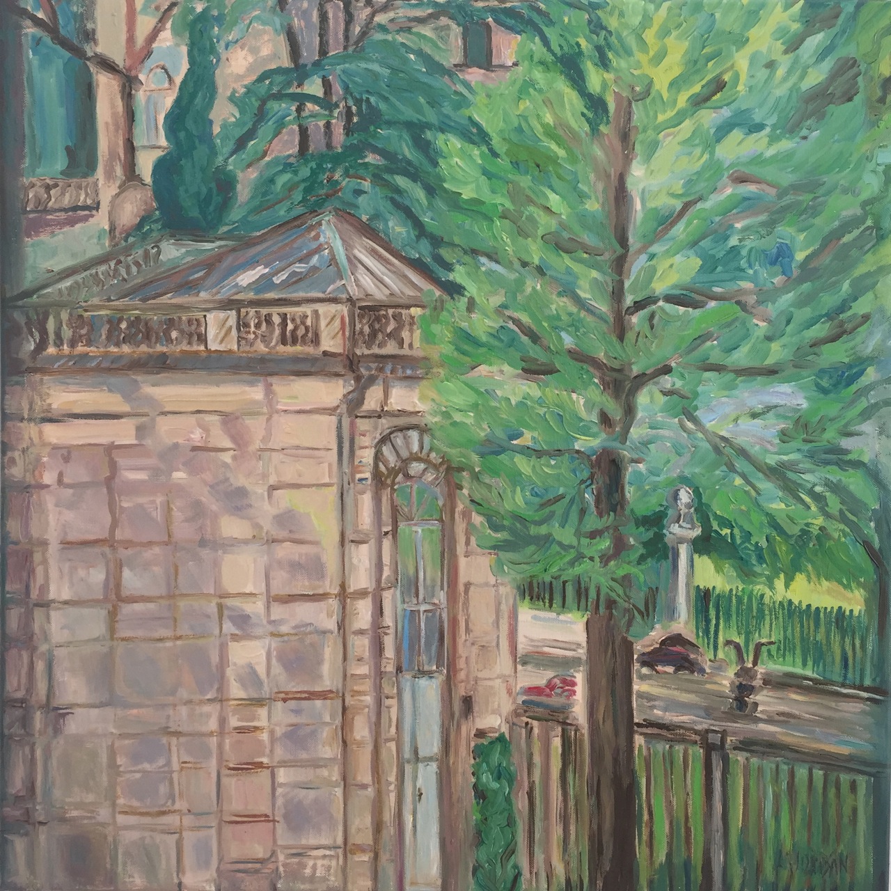 American Academy of Rome, Art Pavilion, From Rome to LYdM by Lou Jordan at Les Yeux du Monde Art Gallery
