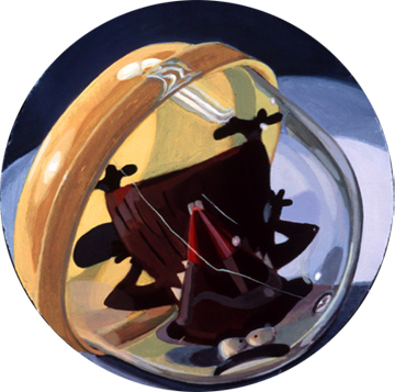 Portrait of an Angry Beaver in a Cracked Capsuleby Megan Marlatt