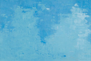 Moon in the Pool by Annie Harris Massie at Les Yeux du Monde Gallery