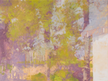 Late Summer, Piece of My Studio by Annie Harris Massie at Les Yeux du Monde Gallery