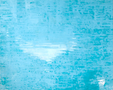 Umbrella in the Pool by Annie Harris Massie at Les Yeux du Monde Gallery