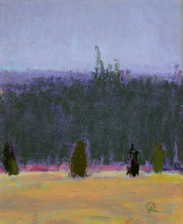 Four Trees by John McCarthy at Les Yeux du Monde Art Gallery