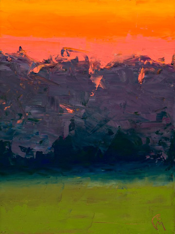 Dante's Dusk II by John McCarthy at Les Yeux du Monde Art Gallery