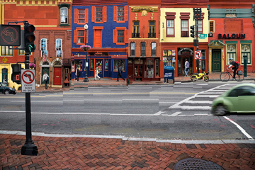 M Street (DC) by Patricia McClung at Les Yeux du Monde Gallery
