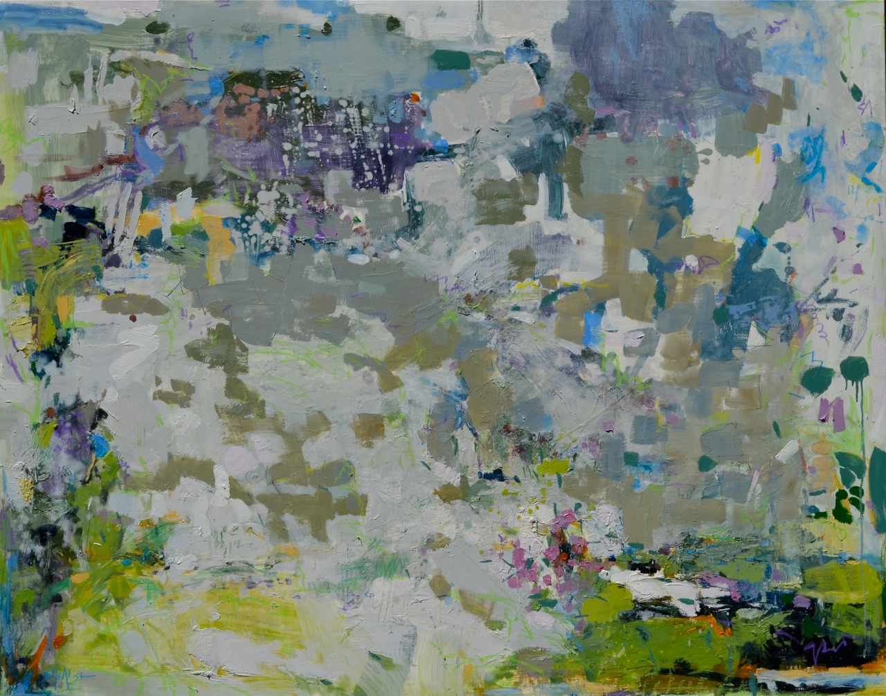 Play in the Garden by Susan Mcalister at Les Yeux du Monde Art Gallery