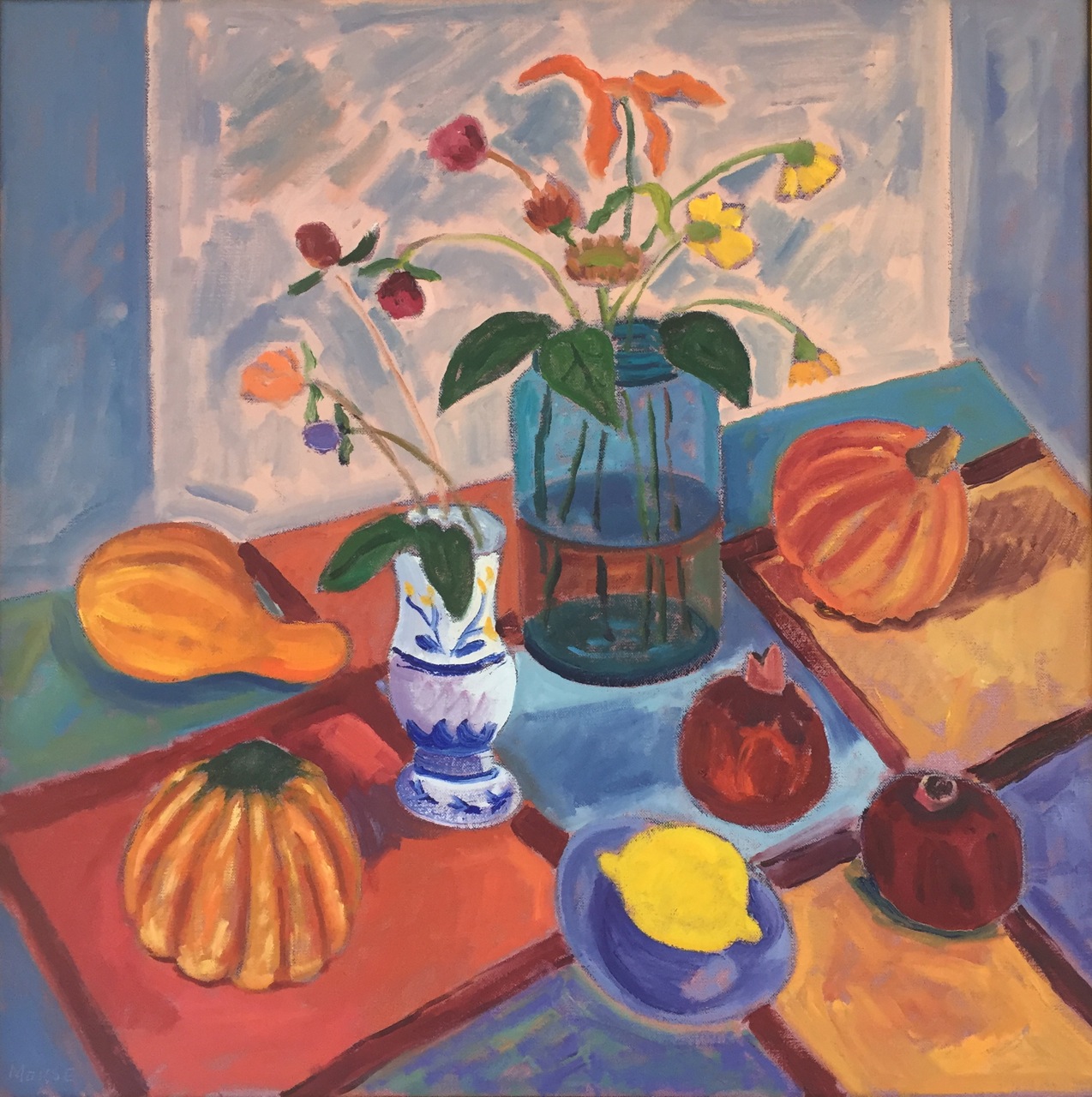 Fall Still Life by Chuck Morse at Les Yeux du Monde Art Gallery