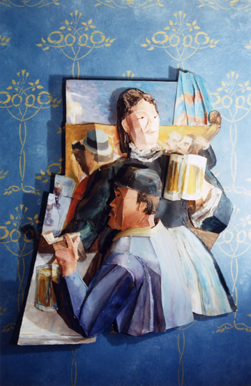 After Manet’s “At the Bar”