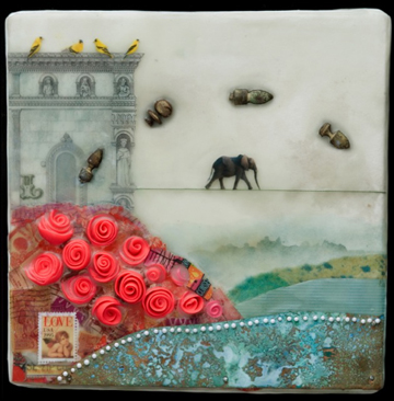Bombs Away by Lindsey Oberg at Les Yeux du Monde Art Gallery