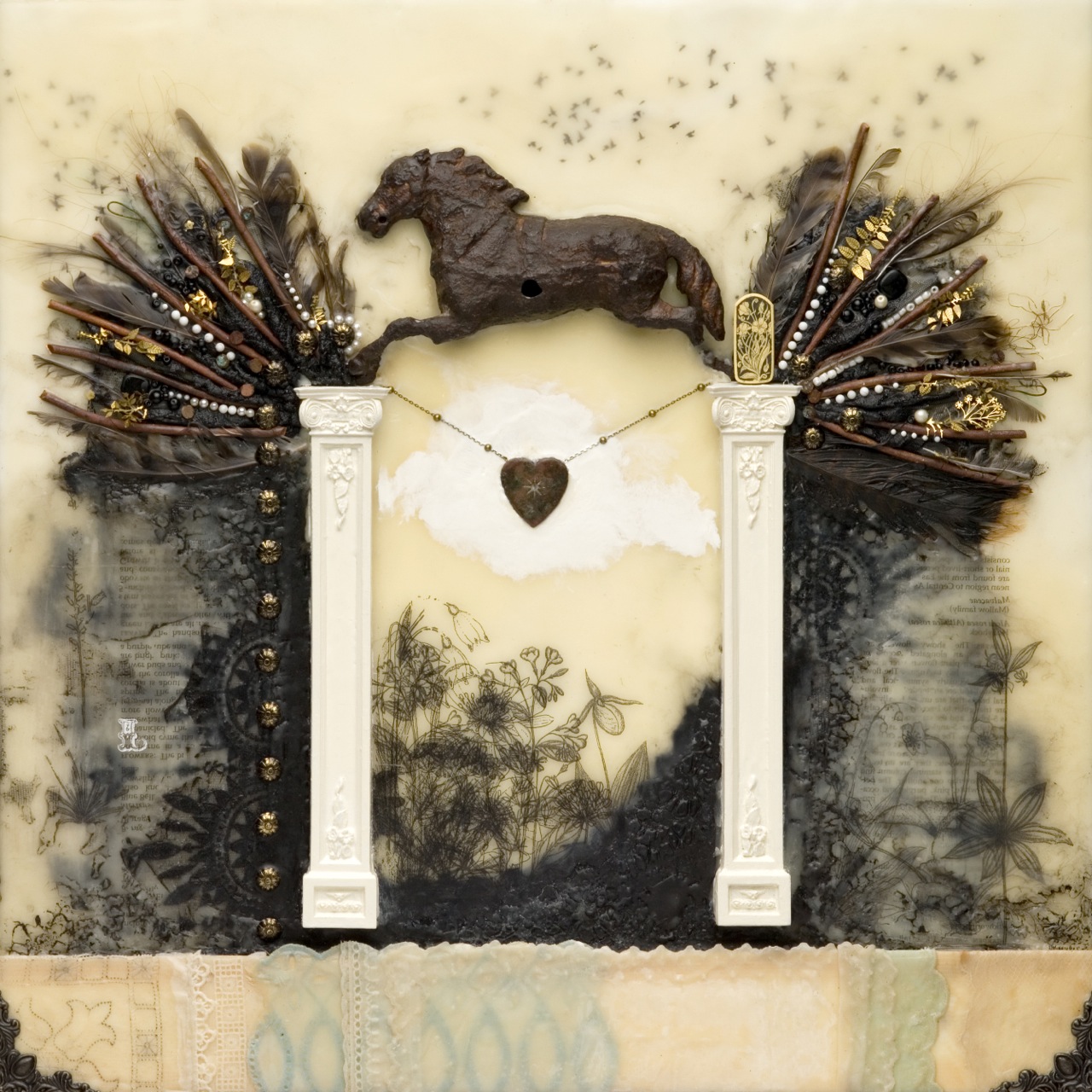 Widow's Weeds by Lindsey Oberg at Les Yeux du Monde Art Gallery