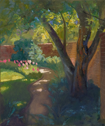 Pavilion Garden by Lincoln Perry at Les Yeux du Monde Art Gallery