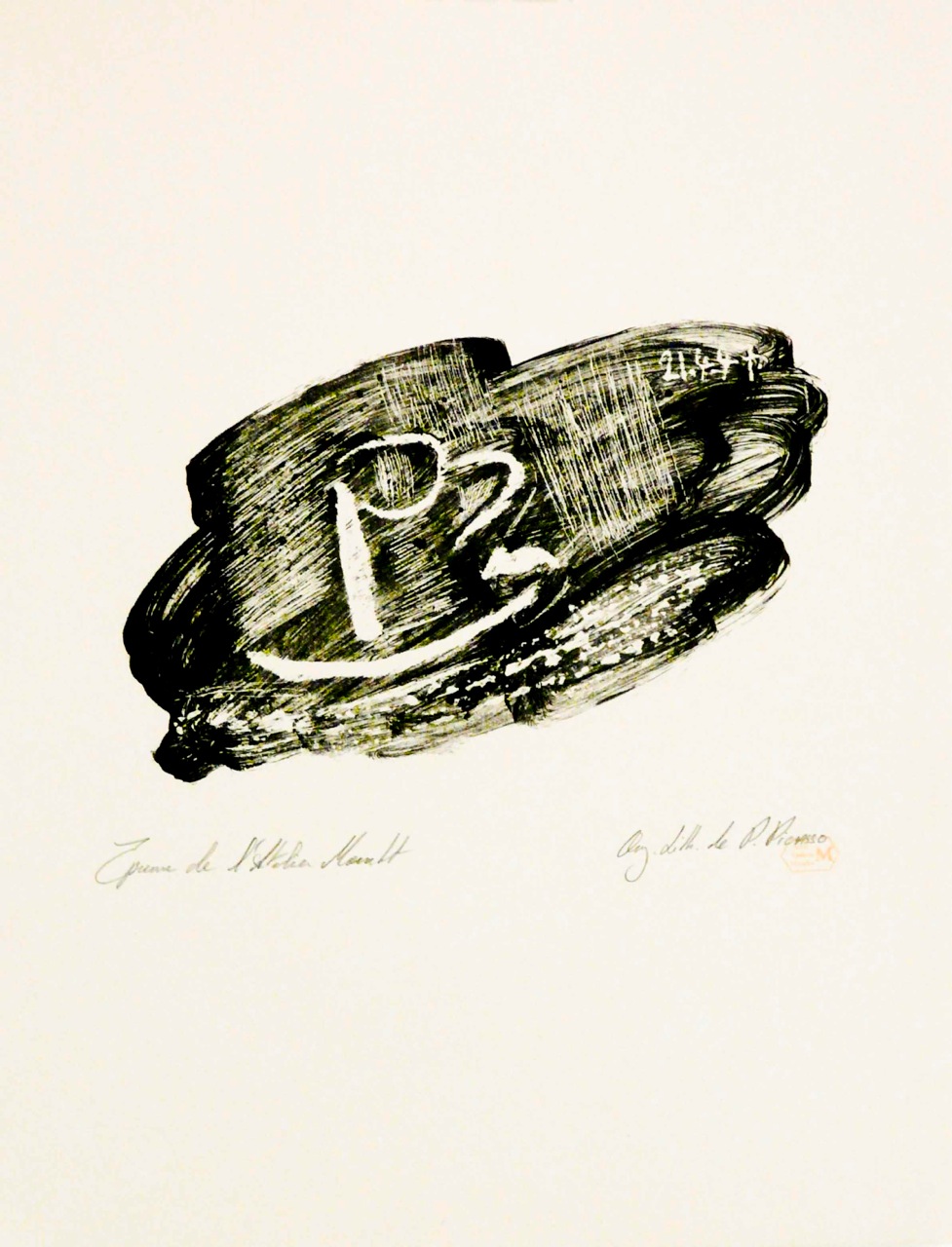 La Tasse noire by Pablo Picasso at Les Yeux du Monde Art Gallery