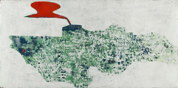 Land Escape by Martha Saunders at Les Yeux du Monde Art Gallery