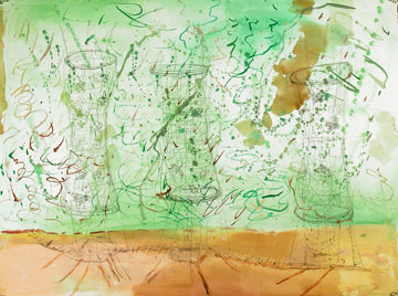 Les Papillons by Elizabeth Schoyer at Les Yeux du Monde Art Gallery