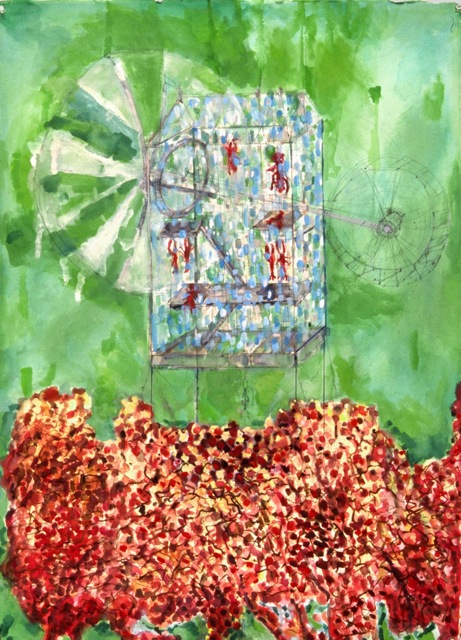 Metamorphosis by Elizabeth Schoyer at Les Yeux du Monde Art Gallery
