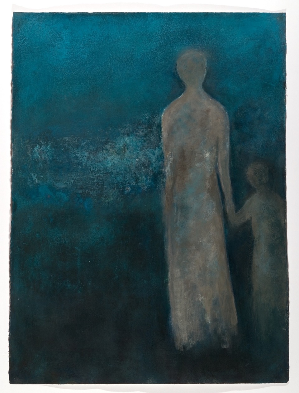 At the Edge of the Night by Anne Slaughter at Les Yeux du Monde Art Gallery