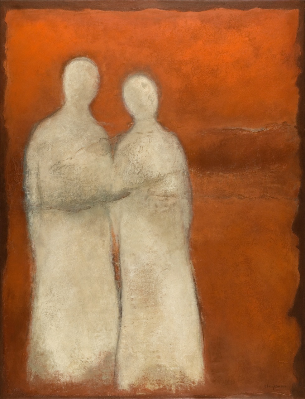 Amicizia (Friendship) by Anne Slaughter at Les Yeux du Monde Art Gallery