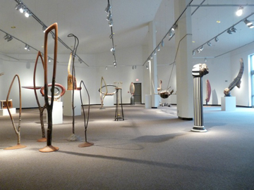 Installation shot of Steger exhibition