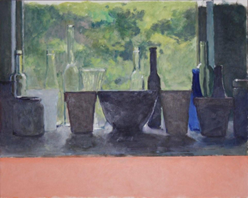Homage to Morandi contre jour by David Summers at Les Yeux du Monde Gallery