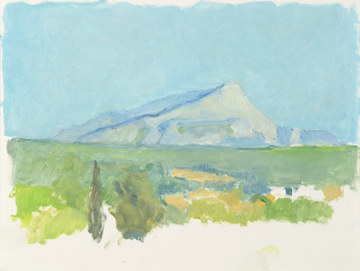 Mont Sainte-Victoire, Afternoon by David Summers at Les Yeux du Monde Art Gallery
