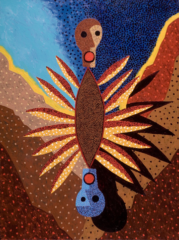 Upside Down and Backwards by Russ Warren at Les Yeux du Monde Gallery