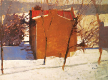 Annie Harris Massie - Brownsburg in the Afternoon, Catharine's House