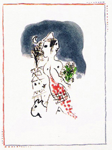 Marc Chagall at Les Yeux du Monde Art Gallery