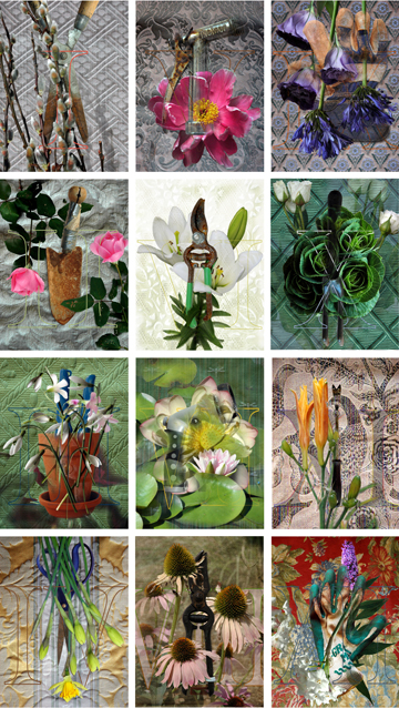 Garden Tools by Anne Chesnut at Les Yeux du Monde Gallery