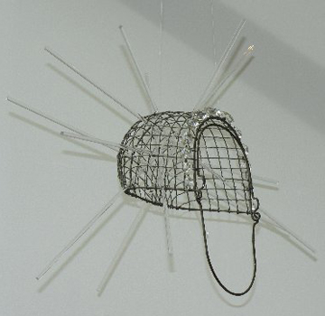 Thinking Cap by Susan Bacik at Les Yeux du Monde Gallery