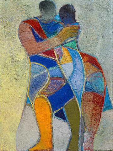 Embrace by Deborah Kahn at Les Yeux du Monde Gallery