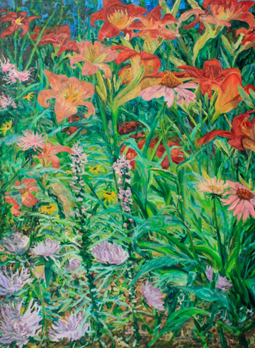 July by Trisha Orr at Les Yeux du Monde Gallery