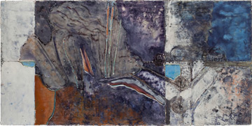 Howling Tracks by Martha Saunders at Les Yeux du Monde Art Gallery